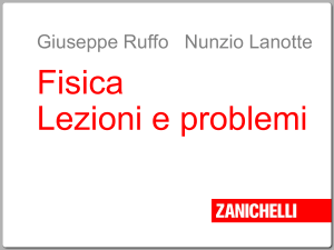 Fisica: Lezioni e Problemi - Principi della Dinamica