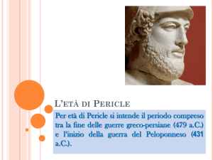 L'Età di Pericle: Atene nel V secolo a.C.