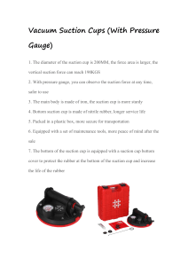 Vacuum Suction Cups (With Pressure Gauge)