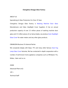 Changzhou Dongya Glass Factory